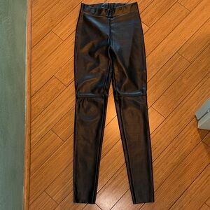 Wolford feux leather skinny pants size 34